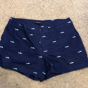 Preppy size 6 shark print shorts